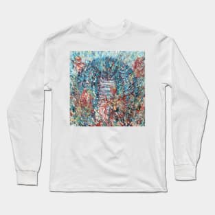 COBRA in the FLOWERS - oil painting Long Sleeve T-Shirt